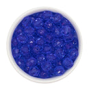 Royal Blue Translucent Facet Beads 12mm (Package of 20)