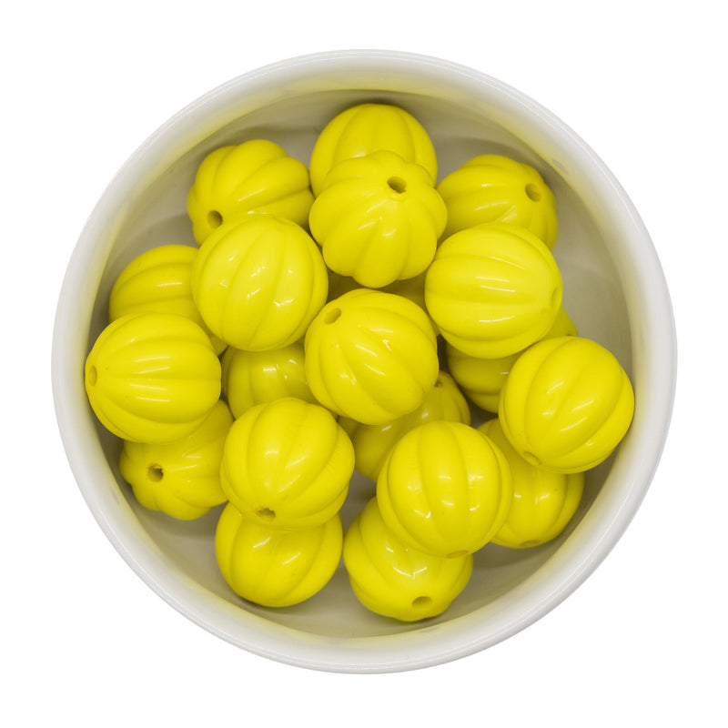 Daffodil Pumpkin Beads 20mm (Package of 10)