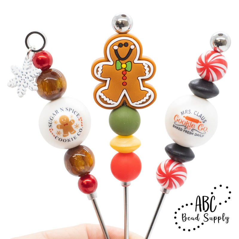 Beadable Cookie Scribes/Plant Picks