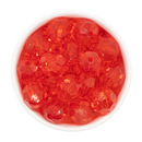 Candy Apple Red Translucent Facet Beads 20mm (Package of 10)