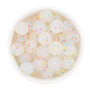 Confetti Silicone Beads 15mm (Package of 10)
