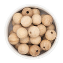 Round Wood Beads 18mm (Package of 10)