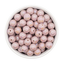 Dusty Pink Iridescent Beads 12mm (Package of 20)