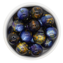 Navy Galaxy Beads 20mm (Package of 10)