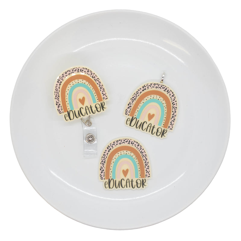 Educator Rainbow Acrylic Accent 49mm (Package of 1)