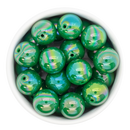 Green Iridescent Beads 20mm (Package of 10)