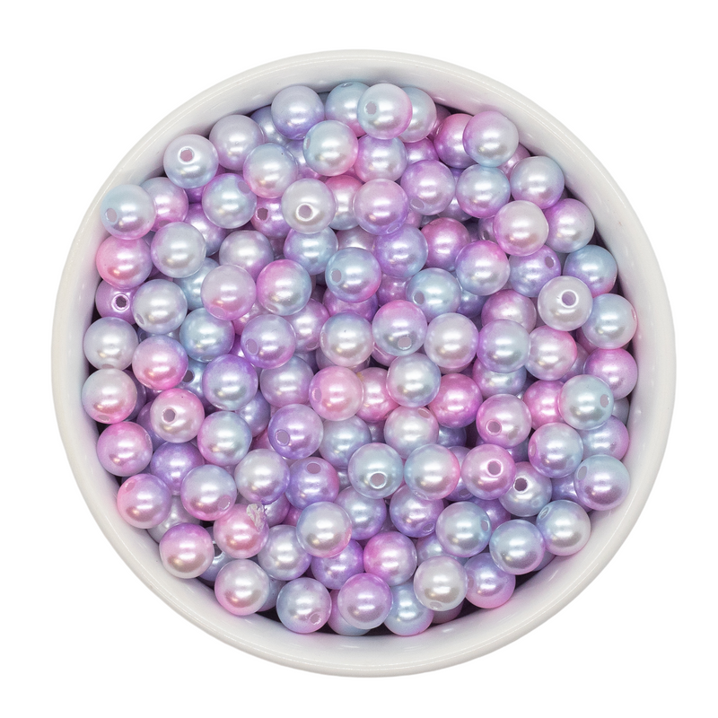 Unicorn Ombre Pearl Beads 8mm
