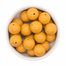 Mustard Solid Bead 20mm (Package of 10)