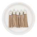 Sand Tassel w/Silver Cap 50mm (Package of 5)