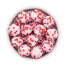 Valentine Confetti Rhinestone Beads 20mm (Package of 10)