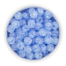 Sky Blue Crackle Beads 12mm (Package of 20)