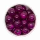 Plum Translucent Shimmer Beads 20mm (Package of 10)