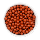 Cinnamon Solid Beads 8mm (Package of Approx. 50 Beads)