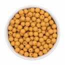 Mustard Solid Beads 8mm (Package of Approx. 50 Beads)