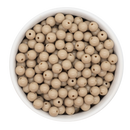Sand Solid Beads 8mm (Package of Approx. 50 Beads)