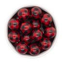 Buffalo Plaid Beads 20mm (Package of 10)