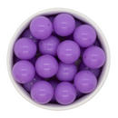 Neon Lilac Solid Beads 20mm (Package of 10)