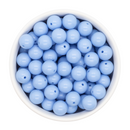 Sky Blue Solid Beads 12mm (Package of 20)