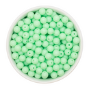 Pistachio Solid Beads 8mm (Package of Approx. 50 Beads)