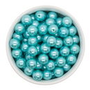Turquoise Pearl Beads 12mm (Package of 20)
