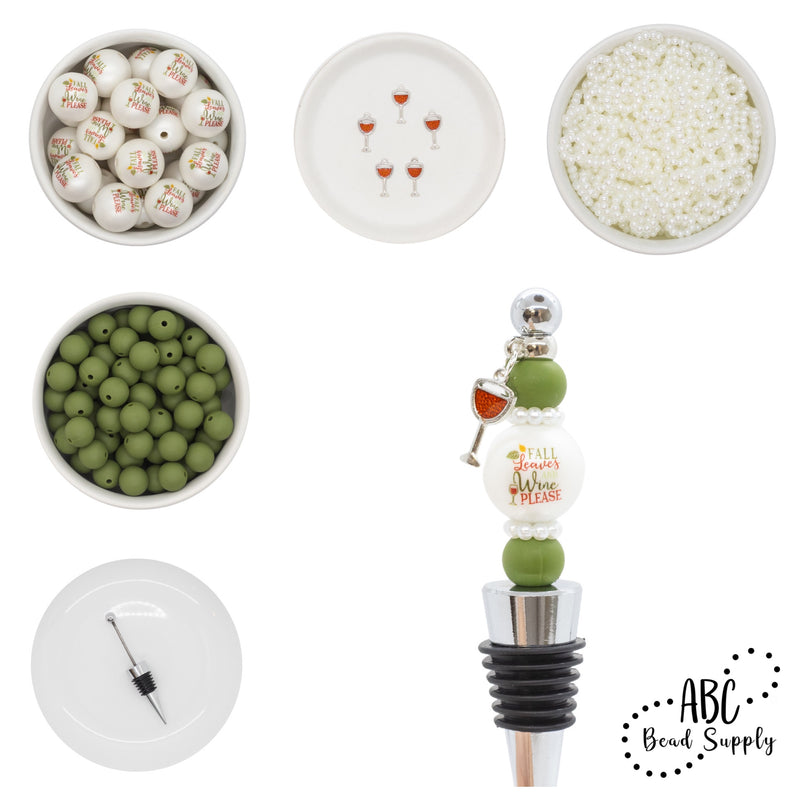 Beadable Wine Stoppers