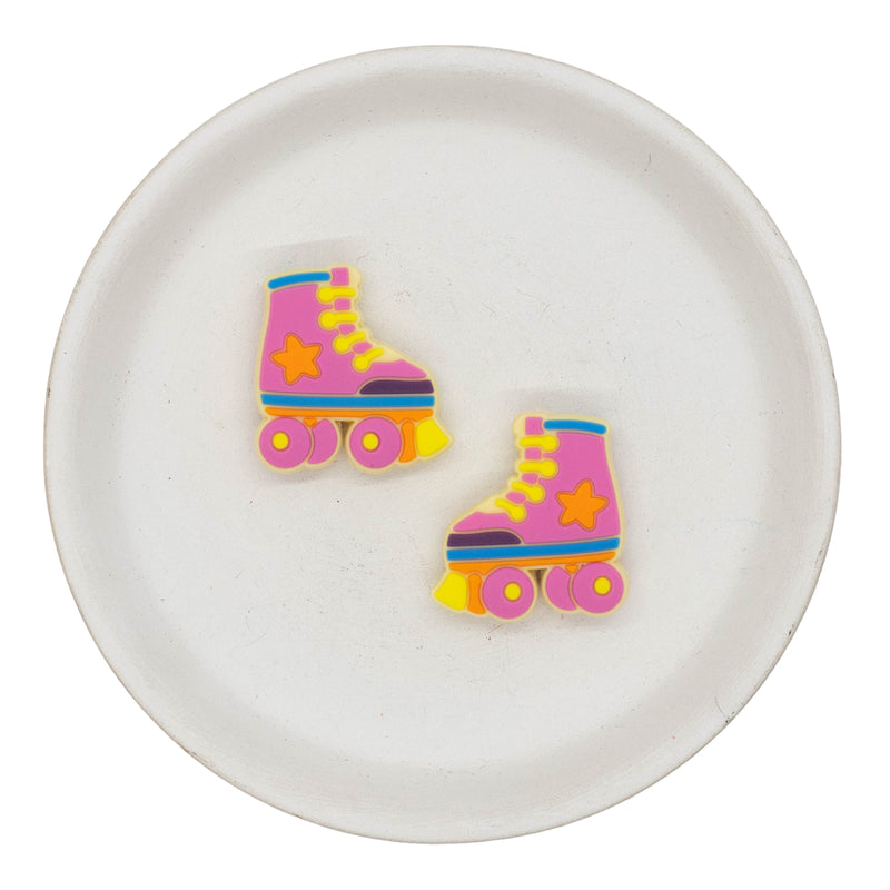 Roller Skate Silicone Focal Bead 28x27mm