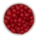 Red Translucent Shimmer Beads 12mm (Package of 20)