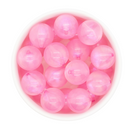 Ballet Pink Translucent Shimmer Beads 20mm (Package of 10)