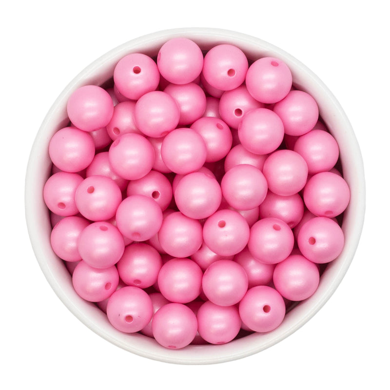 Ballet Pink Matte Beads 12mm (Package of 20)