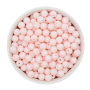 Powder Pink Solid Beads 8mm (Package of Approx. 50 Beads)