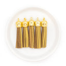 Gold Tassel w/Gold Cap 50mm (Package of 5)