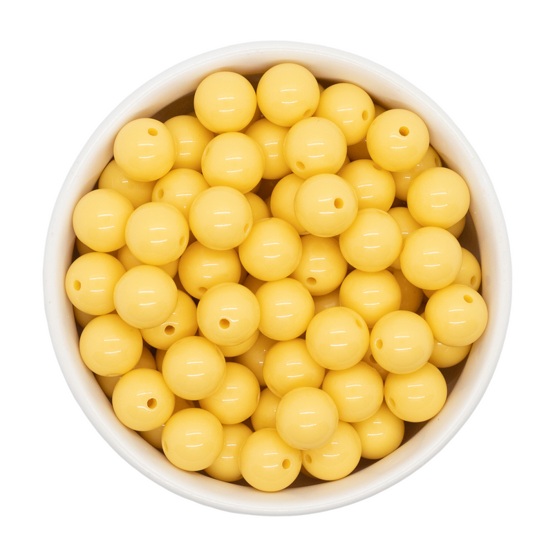 Banana Solid Beads 12mm (Package of 20)
