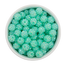 Neon Caribbean Rhinestone Beads 12mm