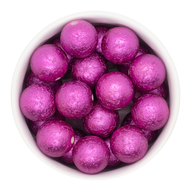 Magenta Stardust Beads 20mm (Package of 10)
