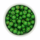 Kelly Green Rhinestone Beads 12mm (Package of 20)
