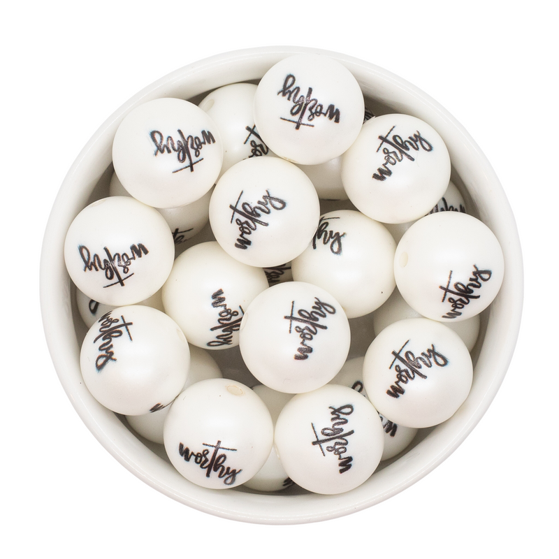 Worthy Printed Beads 20mm