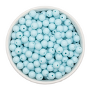 Arctic Blue Solid Beads 8mm (Package of Approx. 50 Beads)