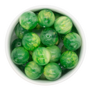 Kelly Green Pearly Luster Beads 20mm (Package of 10)