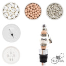 Wine Bottle Charm 6.5x27mm (Package of 5)