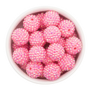 Bubblegum Pink Rhinestone Beads 20mm (Package of 10)