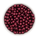 Garnet Pearl Beads 8mm (Package of Approx. 50 Beads)