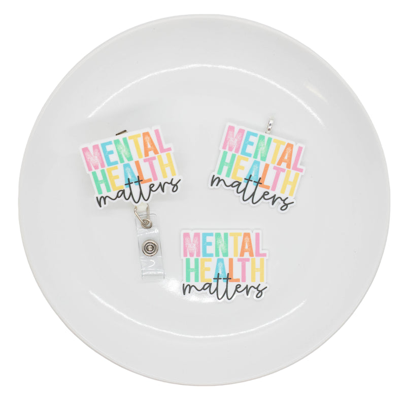 Mental Heath Matters Acrylic Accent 40x48mm (Package of 1)