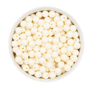 Ivory Solid Beads 8mm (Package of Approx. 50 Beads)