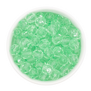 Mint Green Translucent Facet Beads 12mm (Package of 20)