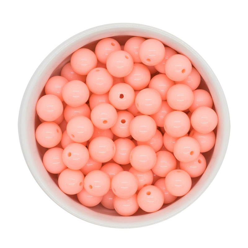 Cantaloupe Solid Beads 12mm (Package of 20)
