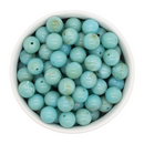Lagoon Marble Beads 12mm