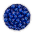Royal Blue Translucent Tinsel Beads 12mm (Package of 20)