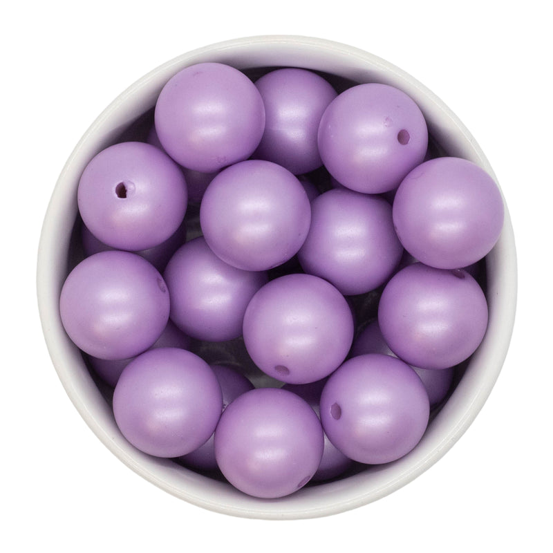 Lilac Matte Beads 20mm (Package of 10)