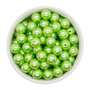 Chartreuse Pearl Beads 12mm (Package of 20)