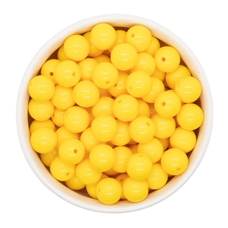 Bumblebee Solid Beads 12mm (Package of 20)